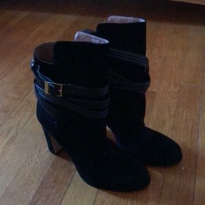 Louise et Cie suede booties